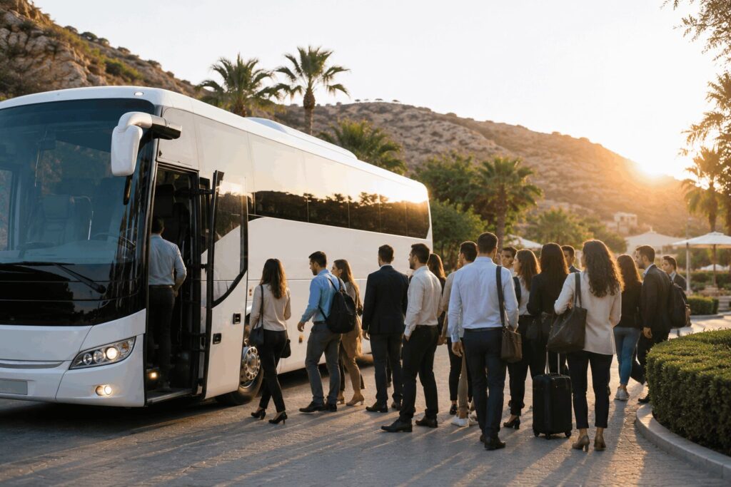 הסעות לימי גיבוש, כנסים ואירועי חברה - הסעות השחף VIP