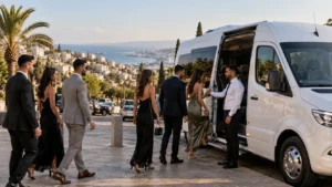 איסוף אורחים בחיפה להסעה לחתונה בצפון - הסעות השחף VIP