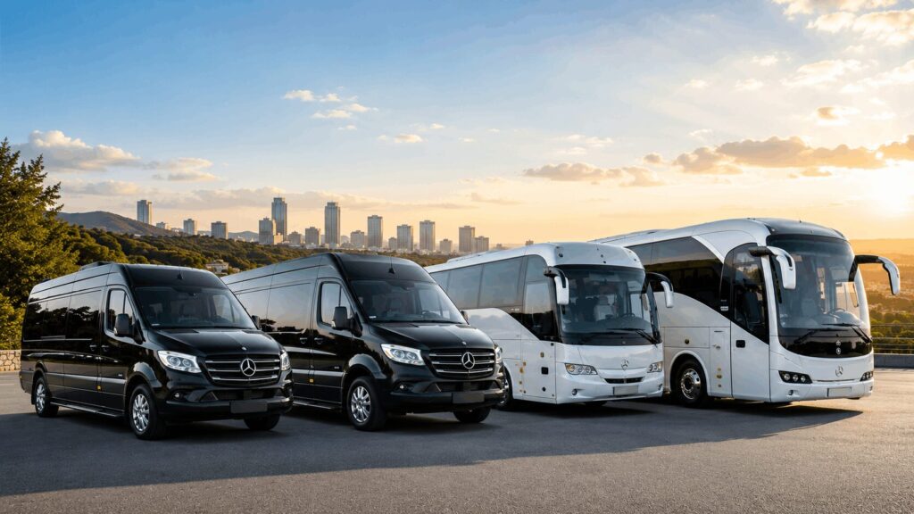 הסעות השחף VIP - צי מיניבוסים ואוטובוסים לשירותי הסעות בכל רחבי הארץ