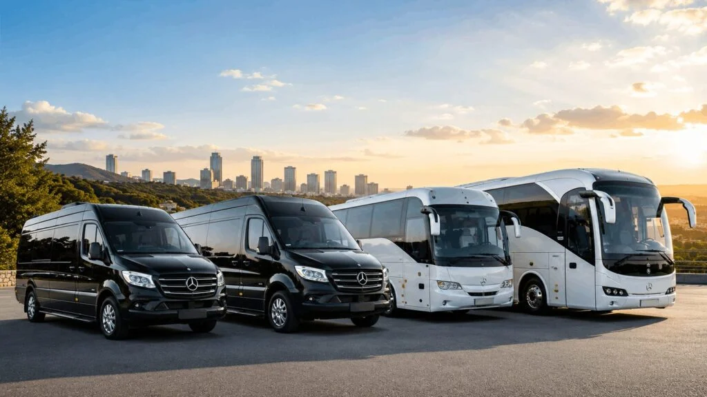 הסעות השחף VIP - צי מיניבוסים ואוטובוסים לשירותי הסעות בכל רחבי הארץ